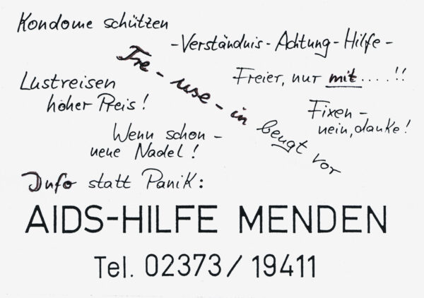 Das zweite Plakatmotiv