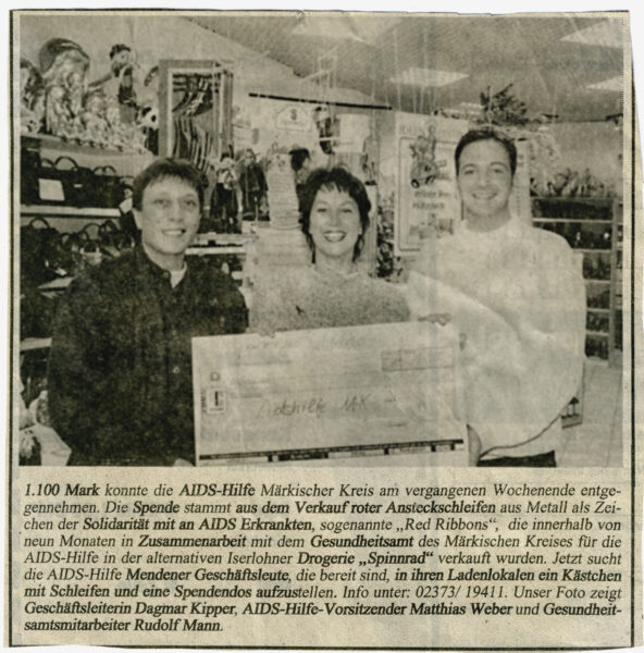 Artikel (unbekannte Quelle) vom 21.10.1996