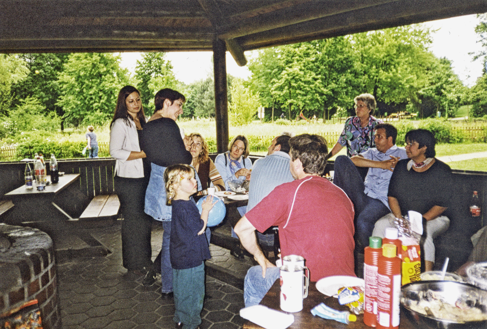 Grillfest der Aidshilfe im Märkischen Kreis am 09.06.2002