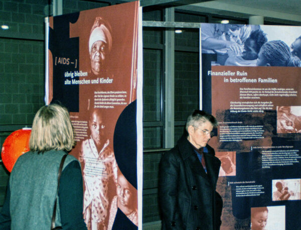 Die Ausstellung "Katastrophe AIDS"