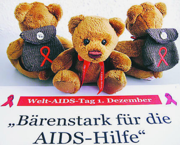 Die süßen Teddys zum Welt-AIDS-Tag