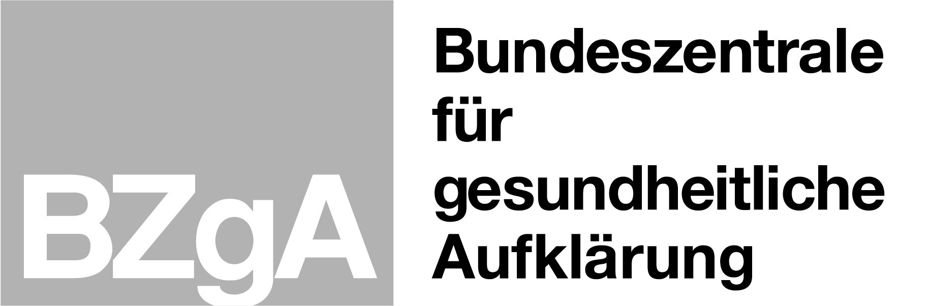 Das Logo der Bundeszentrale für gesundheitliche Aufklärung