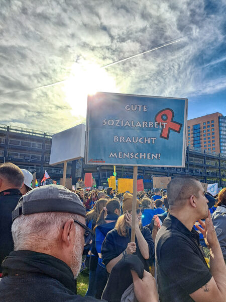 Impressionen von der Demo "NRW bleib sozial!" am 19. Oktober