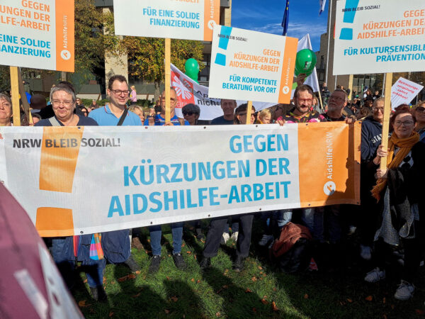 Impressionen von der Demo "NRW bleib sozial!" am 19. Oktober