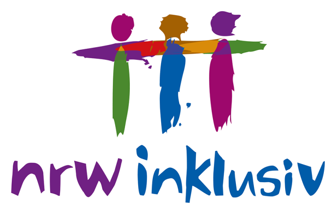 Das Logo der Landesinitiativ NRW inklusiv